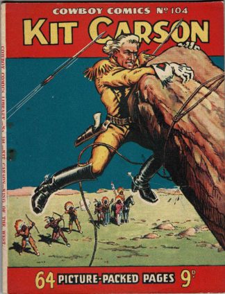 94 Kit Carson Cowboy Picture Library Comic No 