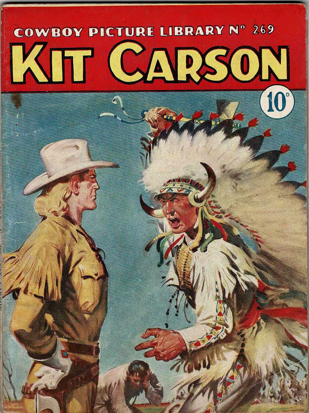 Cowboy Picture Library Comic No 84 Kit Carson