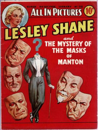 Lesley Shane and the Mystery of the Masks of Manton