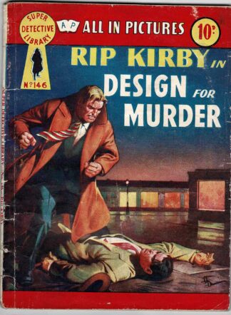 Rip Kirby in Design for Murder